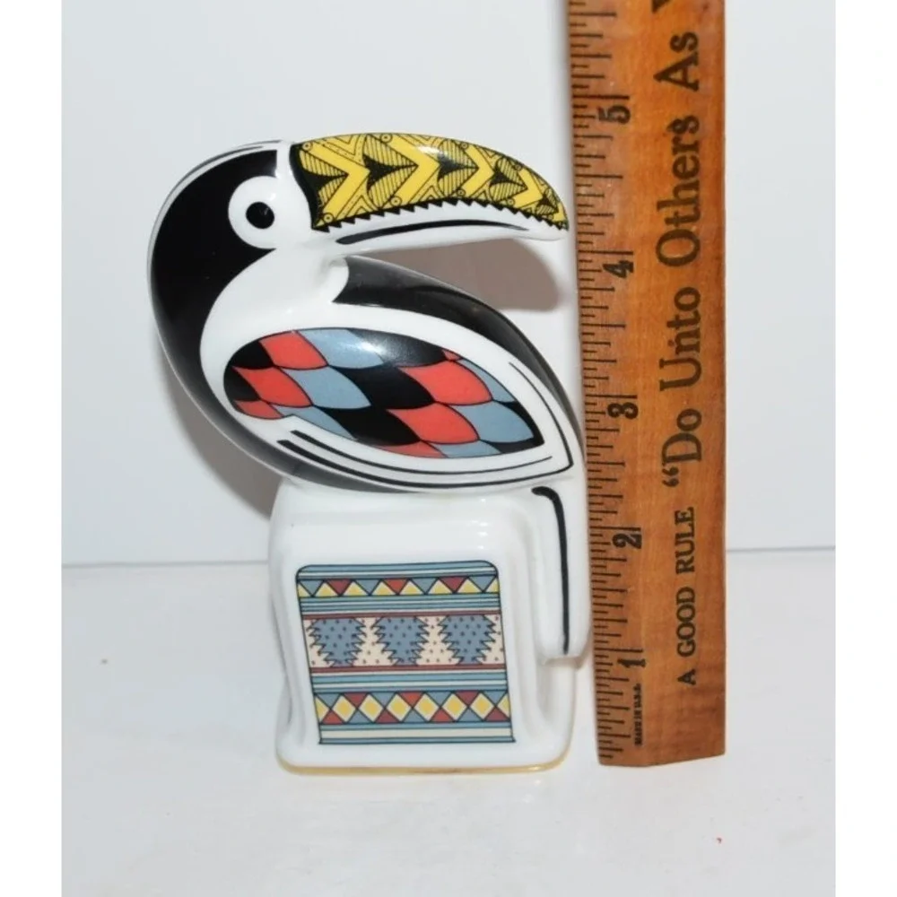 Vtg Wedgwood Bone‎ China Noah's Ark Collection Toucan Figurine 1993
